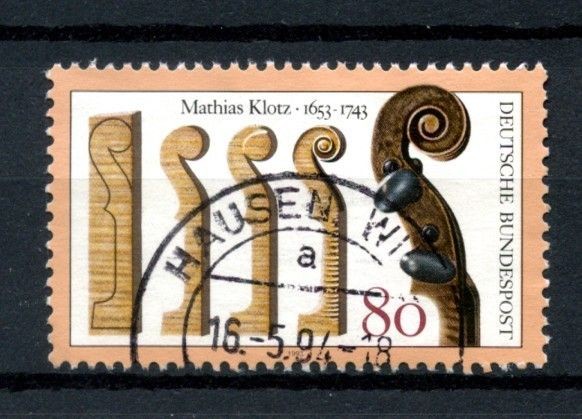 Germany 1993 SG#2532 Mathias Klotz, Violin Maker Used #A24204