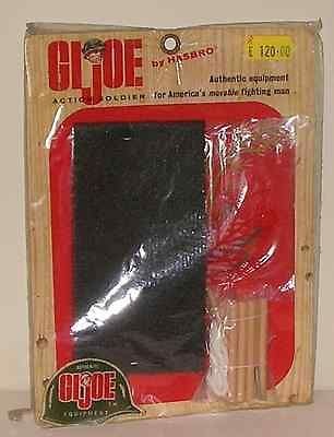 vintage original carded gi joe equipment action marine tent camouflage 