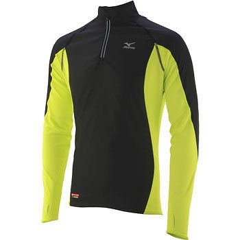 Mens Mizuno Half Zip Woven Long Sleeve Combo Shirt 67SP150 93