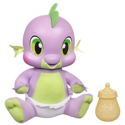 my little pony so soft newborn doll spike the dragon