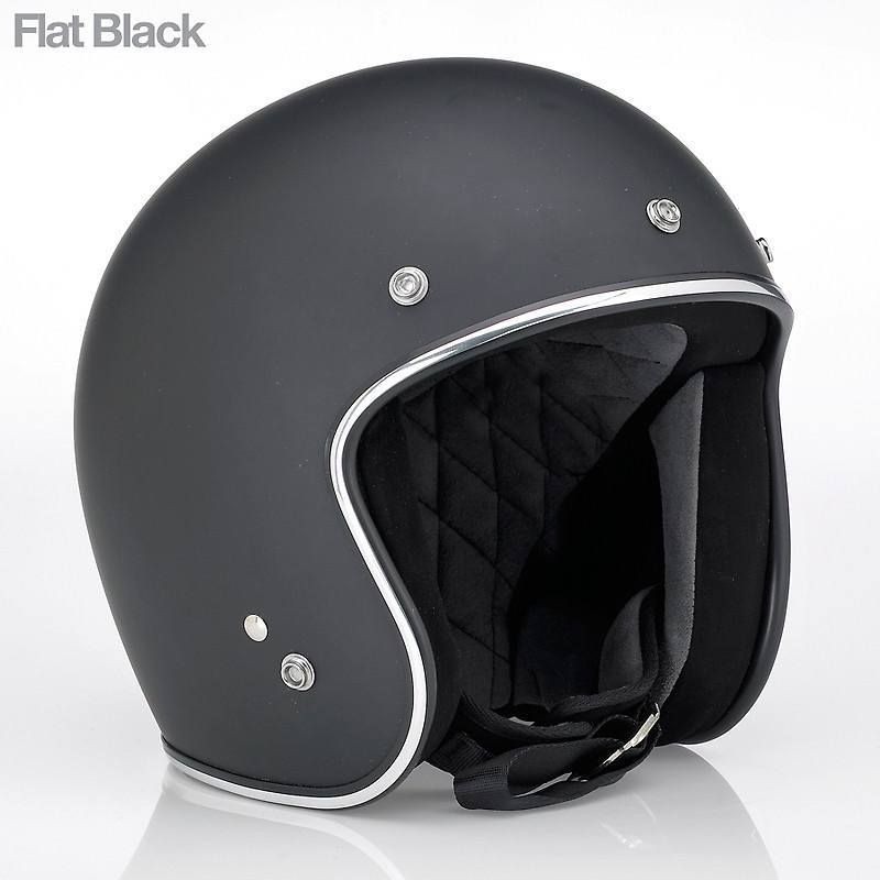   Hustler DOT Open Face Helmet   Matt Black   (BNIB) All Sizes (UK