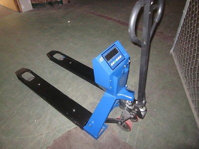 mettler toledo pallet jack scale 5000lbs capacity new  1499 