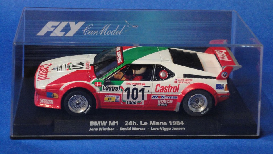 FLY 88338 BMW M1   CASTROL   LE MANS 1984   WINTHER MERCER JENSEN 