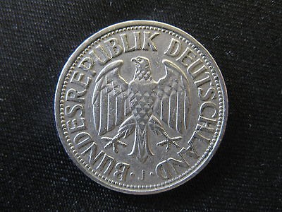 DEUTSCHE MARK BUNDESREPUBLIK DEUTSCHLAND 1950 J .NICE COIN HARD TO 