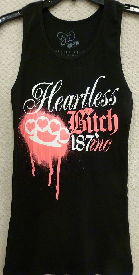 187 inc women heartless tank top