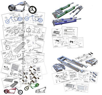 Mini Chopper COMBO Plan Set       No Bender Needed Our 3 popular 