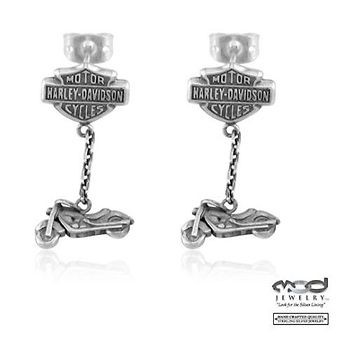 harley davidso n womens motorcycle earings from united kingdom returns