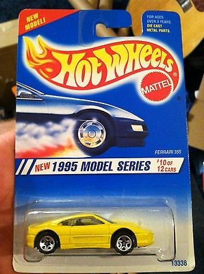 hot wheels ferrari 365 1995 model series yellow time left