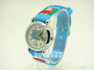 THOMAS TANK Engine and Friends 3D Strap Quartz Watch Wristwatch Free 