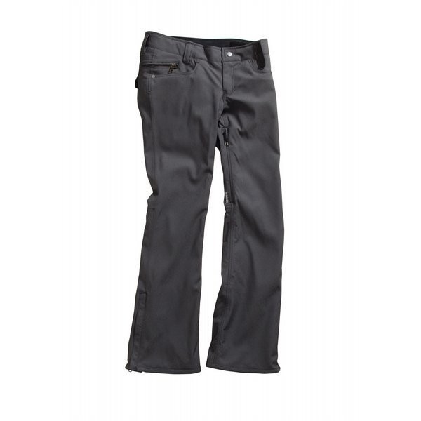 Holden Standard Denim Skinny Ski Snowboard Pants Black Womens