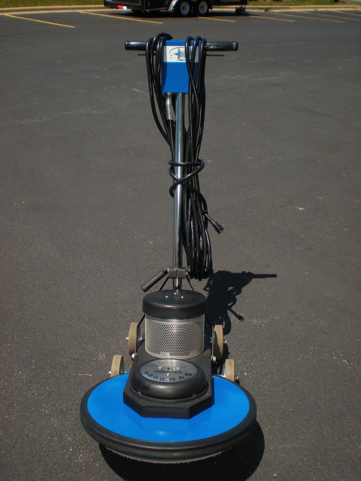 BLUE STAR FLOOR BUFFER, POLISHER, 19, 2000 RPM, NEW, GREAT PRICE