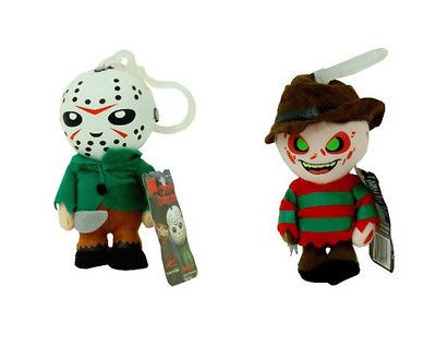   + Jason Voorhees Creepy Cuddlers plush Mezco Cinema of Fear set