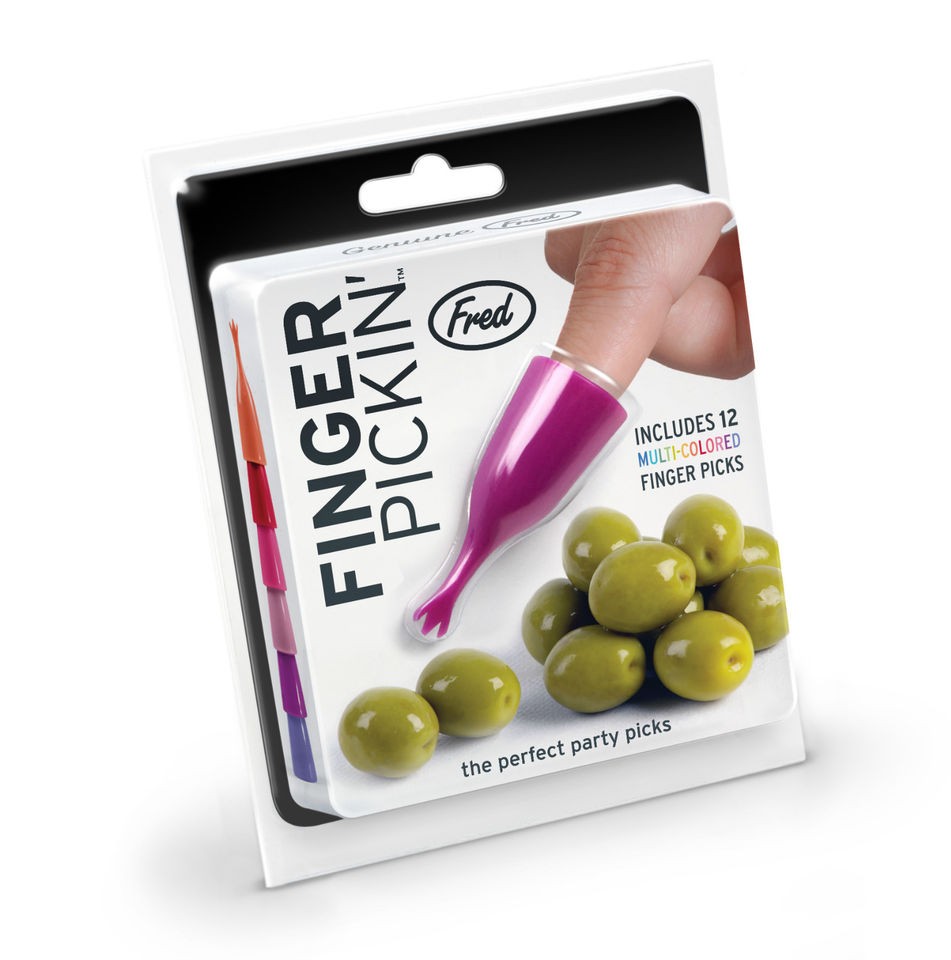 FINGERPICKIN’™ nimble thimbles for party nibbles food picks   by 