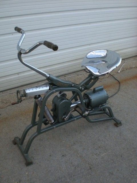 vintage exercycle original motorized exercise cycle  699