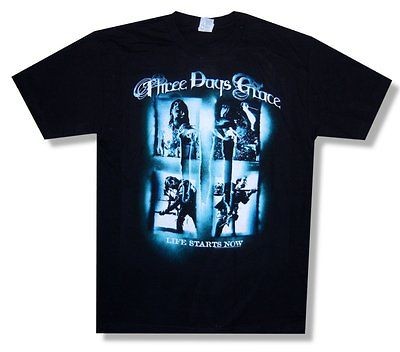   GRACE   LIFE STARTS NOW TOUR SCREAM SQUARES T SHIRT   NEW 2XL NASH