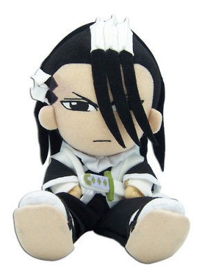 new official anime bleach byakuya plush doll 