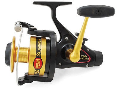 penn slammer 760l live liner reel nib 