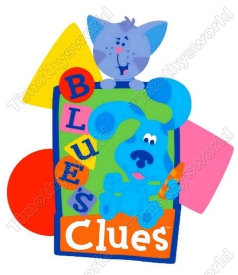 blues clues t shirt iron on transfer 12 