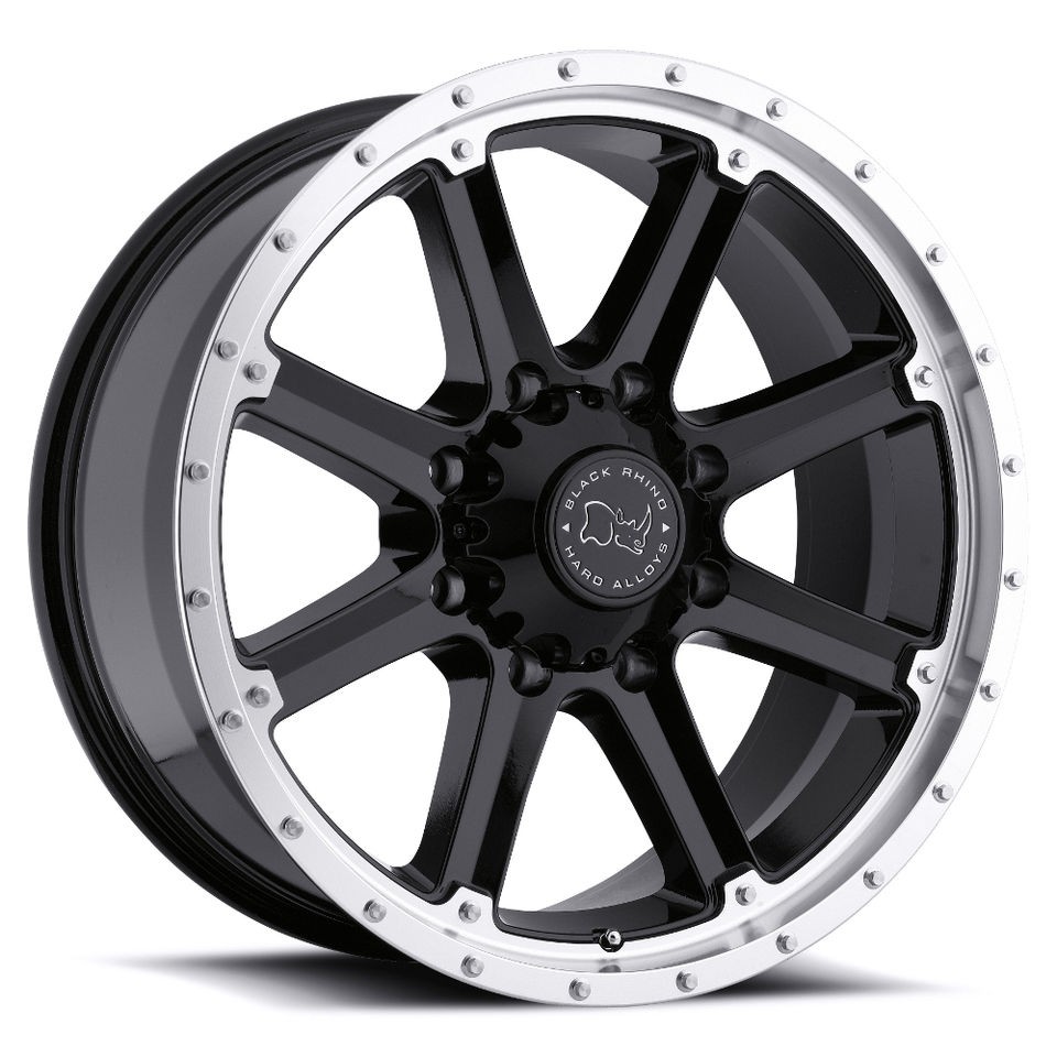 18x9 Black Rhino Moab Black Truck Wheel/Rim(s) 8x180 8 180 18 9