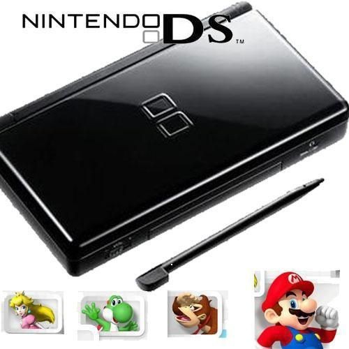 new onyx black nintendo ds lite console handheld ds dsl