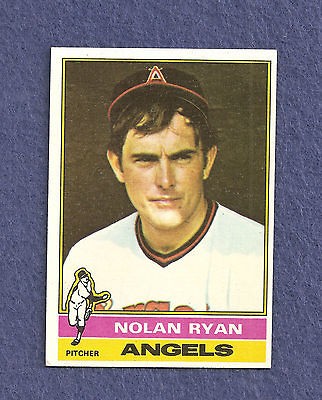 1976 topps nolan ryan 330 angels hof er nice card