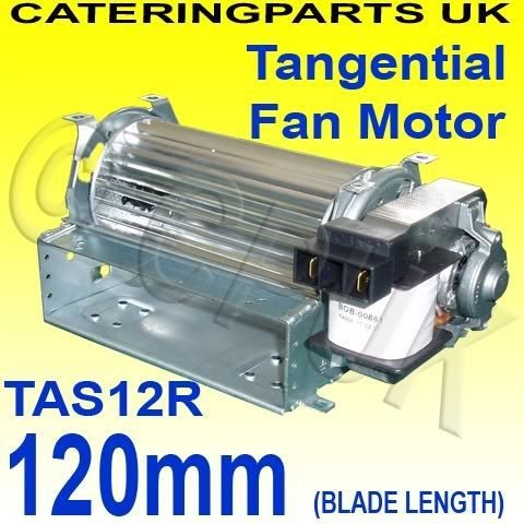 tas12r 120mm blade 60mm 240 volt tangential fan motor time