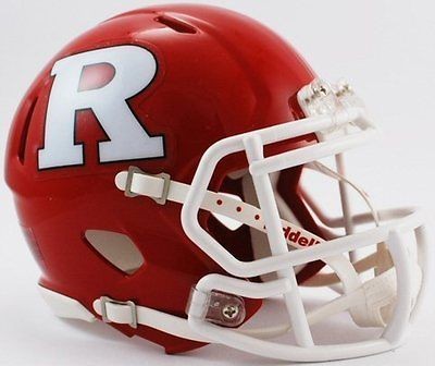   Scarlett Knights Riddell NCAA Revolution Speed Mini Football Helmet