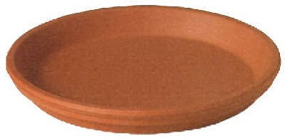 DeRoma M8220PZ 6 3/4 Standard Natural Terra Cotta Clay Pot 