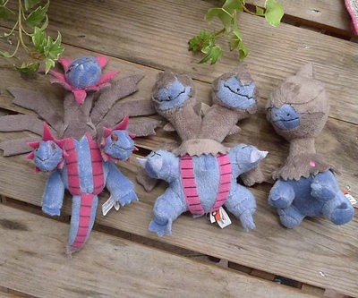   Deino Hydreigon Zweilous Plush Doll Toy Collectible Goods RARE