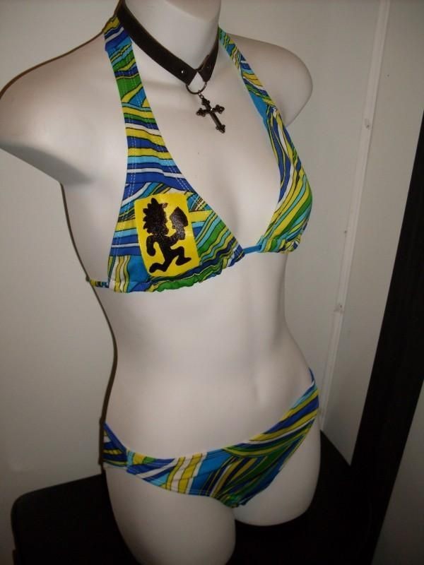 DIY HATCHETMAN BIKINI ICP TWIZTID JUGGALETTE PSYCHOPATHIC BLAZE ABK 