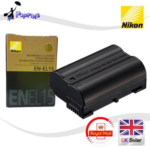 new genuine nikon en el15 battery for nikon d7000 d800