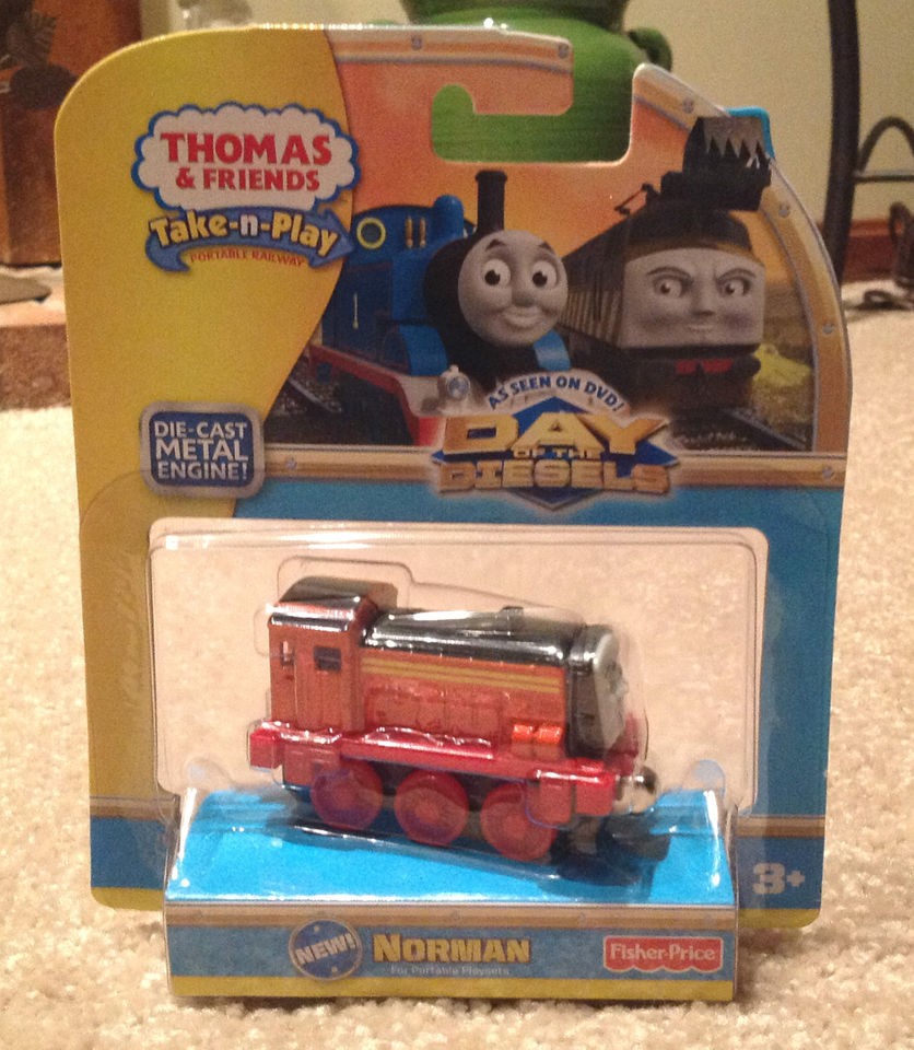 take n play thomas the tank engine norman train new