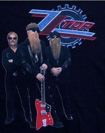 ZZ Top   NEW 2007 Tour T Shirt  Large  $18.00 SALE  TO U 