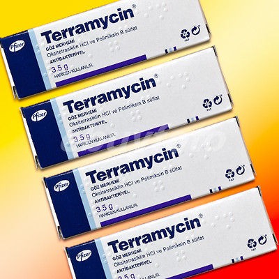   TERRAMYCIN **US SELLER** Antibiotic Pet Eye Ointment Dog Cat Horse