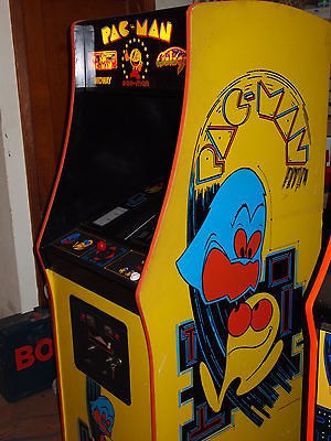 Pac man Galaga Ms Pacman video arcade game free play or coin operated