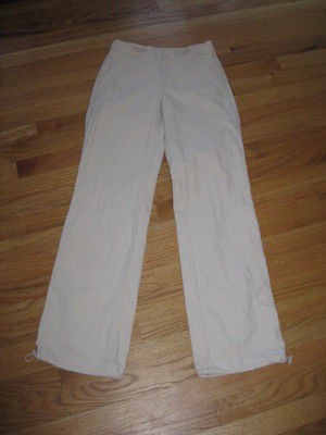 Esprit juniors size 1 khaki cargo parachute Snow pants Athletic track 