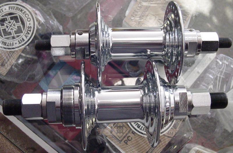 mount chrome bmx sealed hubset 48h 3 8 front 14mm