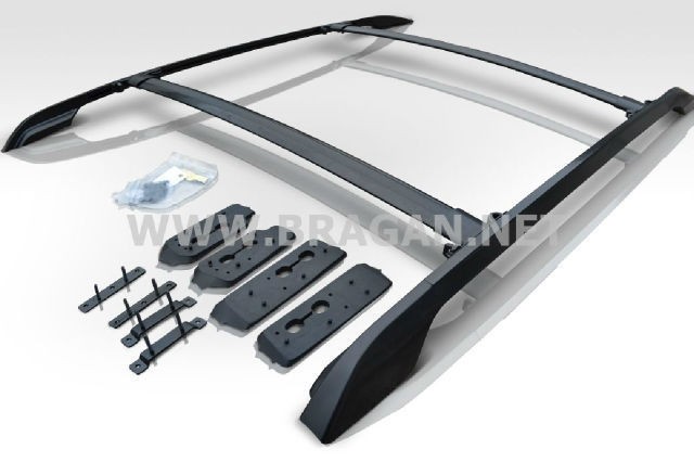 NISSAN QASHQAI OE STYE ALUMINIUM ROOF RACK RAILS AND CROSS LADDER BARS 