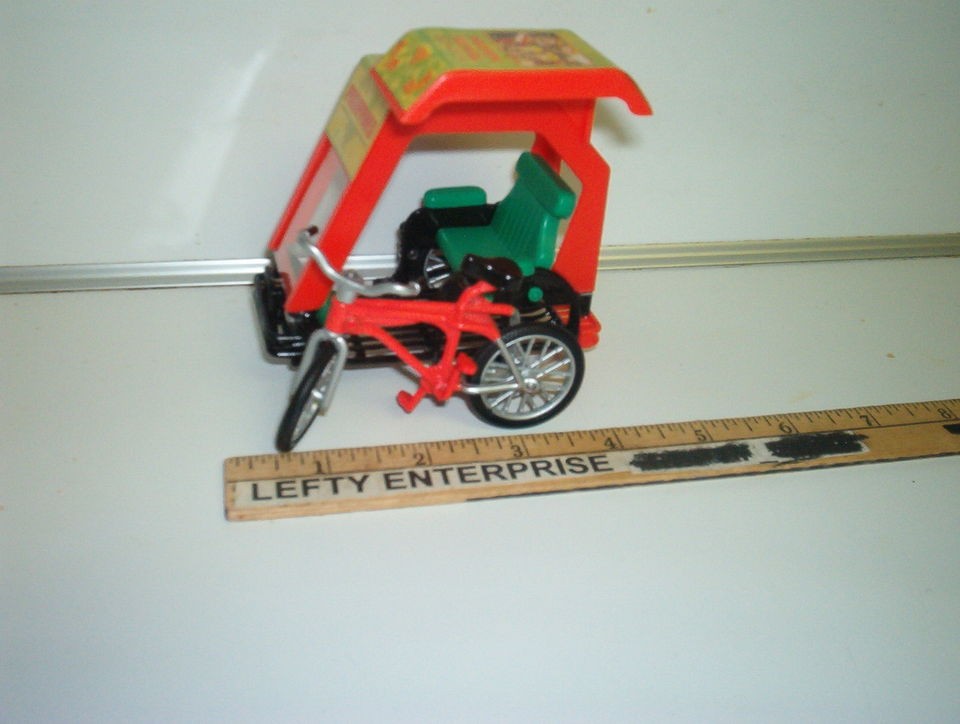 PHILILPPINE PEDICAB BICYCLE (MAKARA FESTIVAL BACOLOD CITY) DIE CAST 