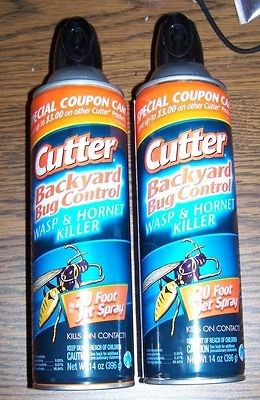Cutter Bug Free Backyard Wasp & Hornet Killer Spray (2 Pack) 14 oz 