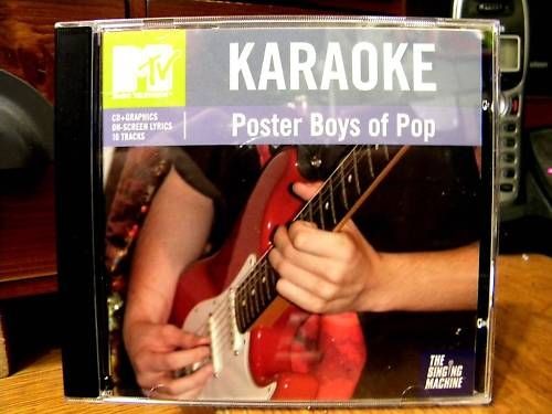 MTV Karaoke Poster Boys of Pop cd+G NSYNC/SUGAR RAY/BACKSTREET BOYS 