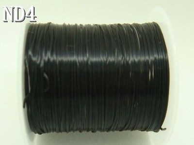 10M black Crystal Elastic Stretchy Beading Necklace bracelet Cords 