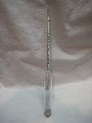 TRIPLE SCALE BEER WINE HYDROMETER Alcohol % Volume Gravity Sugar 