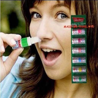 6pcs poy sian inhaler mark ii for relief vertigo oil