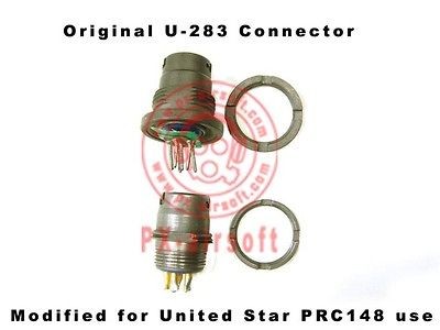 Real U 283 Connector size Modified for United Star PRC 148 Radio