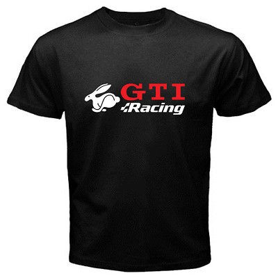 NEW VW Volkswagen GTI Golf Racing Black T SHIRT SIZE S M L XL 2XL 3XL