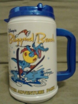   BEACH WATER ADVENTURE PARK Plastic Refillable MUG CUP DISNEYS