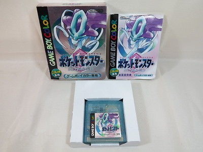 POKEMON CRYSTAL POCKET MONSTERS Nintendo Game Boy Color Free Ship 