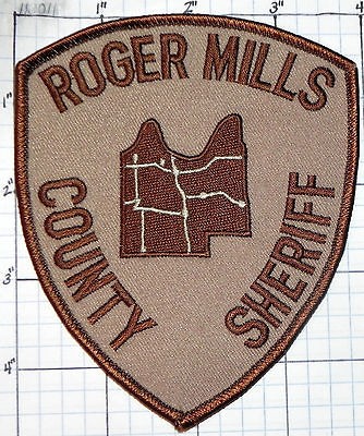 oklahoma roger mills county sheriff dept patch 