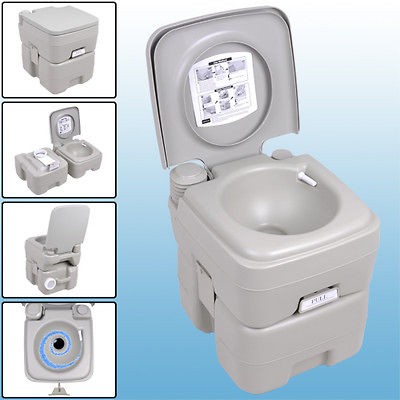 Gallon Portable Toilet RV Boat Camping Travel Outdoor Sanitary 